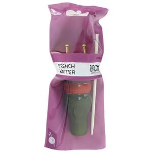 Birch Branded French Knitter, Assorted Colours (Made in India by Pony)