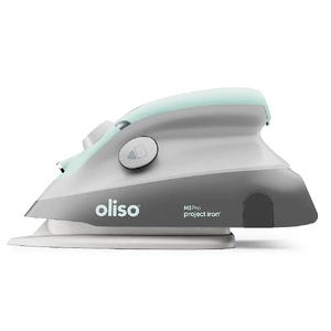 OLISO Mini Project Iron M3Pro-AQUA, Ceramic Soleplate, SoleMate &amp; Prolight