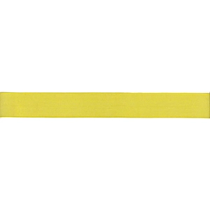 Organza Ribbon 25mm LEMON Sealed Edge Per 10 Metres