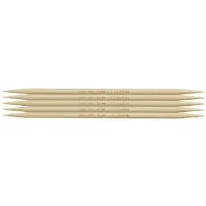 Clover 16cm 5.00mm Takumi Double Pointed Knitting Needles Pkt of 5