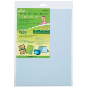 Clover Pre-Cut Tablet Keeper Shapers, Nancy Zimmermann