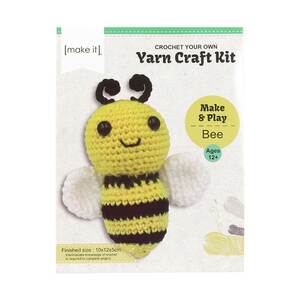 BEE - Crochet Your Own Yarn Craft Kit, Make &amp; Play