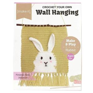 RABBIT, Crochet Your Own Wall Hanging Kit