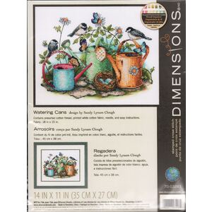 WATERING CANS Counted Cross Stitch Kit, 70-03243 by Dimensions