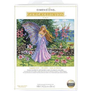 SUMMER FAIRY Counted Cross Stitch Kit, 70-35410, Gold Collection