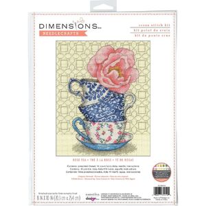 BIRDS &amp; BERRIES Counted Cross Stitch Kit 14&quot; x 10&quot; 70-08994