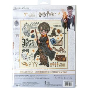 Harry Potter MAGICAL DESIGN Counted Cross Stitch Kit 11&quot; x 11&quot; 70-35416