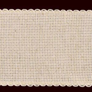 RUSTICO 80mm Wide 14 Count Aida Band (7008-53), Priced per Metre