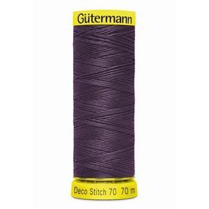 Deco Stitch 70, #512 DARK AUBERGINE 70m Silky Topstitch Thread