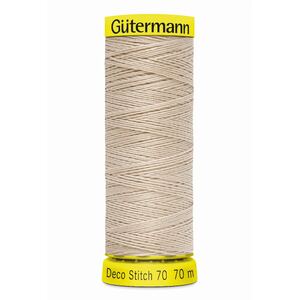 Deco Stitch 70, #722 Beige 70m Silky Topstitch Thread