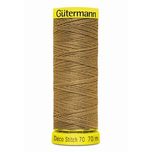 Deco Stitch 70, #887 LIGHT BROWN 70m Silky Topstitch Thread