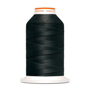 Gutermann Outdoor (No. 40) Polyester Thread, #1000 BLACK, 400m