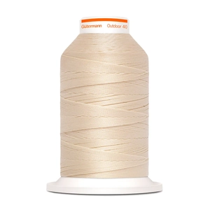 Gutermann Outdoor (No. 40) Polyester Thread, #1030 CREAM, 400m