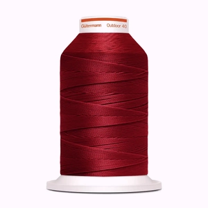 Gutermann Outdoor (No. 40) Polyester Thread, #4580 DARK RED, 400m