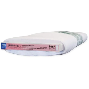 Pellon 865FW Bi-Stretch Lite Fusible Interfacing, White, Per Metre