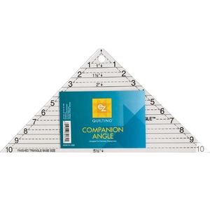 EZ Quilting Companion Angle Triangle Quilt Ruler (882670139A)