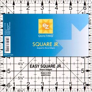 EZ Quilting Easy Square Jr. Ruler by Sharon Hultgren (882670142)