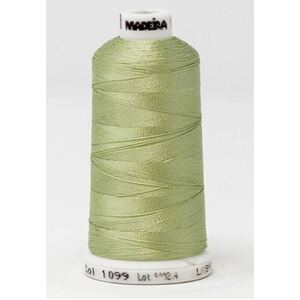 Madeira Classic Rayon 40, #1099 LEEK 1000m Embroidery Thread