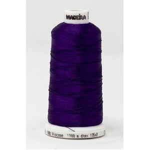 Madeira Classic Rayon 40, #1122 DEEP LILAC 1000m Embroidery Thread