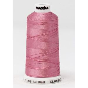 Madeira Classic Rayon 40, #1148 RUSTIC PINK 1000m Embroidery Thread