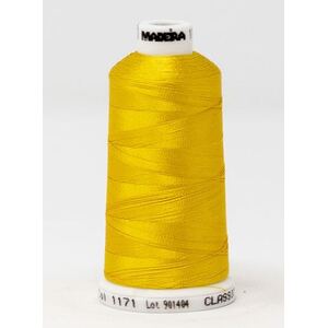 Madeira Classic Rayon 40, #1171 LEMON DROP 1000m Embroidery Thread