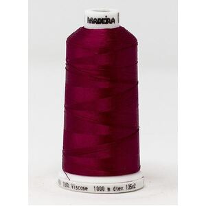 Madeira Classic Rayon 40, #1183 CRANBERRY 1000m Embroidery Thread