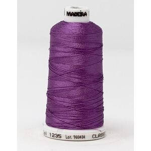 Madeira Classic Rayon 40, #1297 PEACOCK BLUE 1000m Embroidery Thread