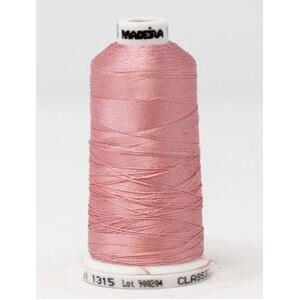 Madeira Classic Rayon 40, #1315 PINK GRAPEFRUIT 1000m Embroidery Thread