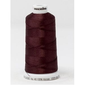 Madeira Classic Rayon 40, #1358 CEDAR BARK 1000m Embroidery Thread