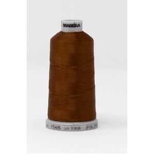 #1565 IRISH COFFEE 1000m Madeira Polyneon 40 Embroidery Thread