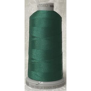 #1580 JUNGLE GREEN 1000m Madeira Polyneon 40 Embroidery Thread