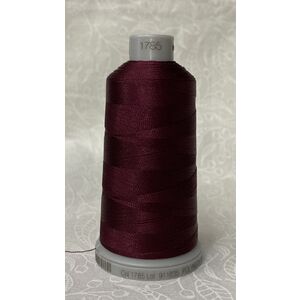 #1785 BORDEAUX 1000m Madeira Polyneon 40 Embroidery Thread