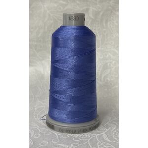 #1830 CHINA BLUE 1000m Madeira Polyneon 40 Embroidery Thread