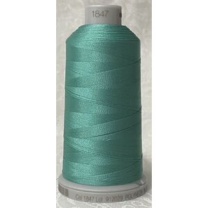 #1847 SEA FOAM GREEN 1000m Madeira Polyneon 40 Embroidery Thread