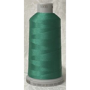 #1868 BOTTLE GREEN 1000m Madeira Polyneon 40 Embroidery Thread