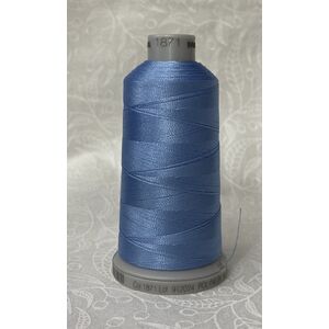 #1871 PORCELAIN BLUE 1000m Madeira Polyneon 40 Embroidery Thread