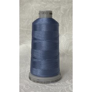 #1960 DUSTY BLUE 1000m Madeira Polyneon 40 Embroidery Thread