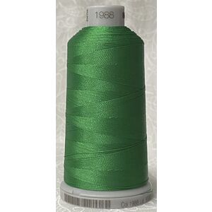 #1988 KELLY GREEN 1000m Madeira Polyneon 40 Embroidery Thread