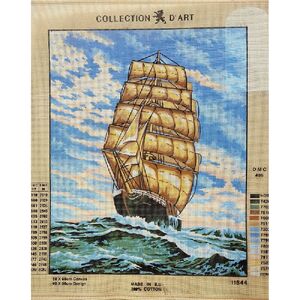 FRIGATE Tapestry Design Printed On Canvas #11844