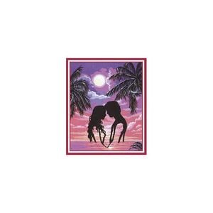 Palm Tree Lovers Tapestry Design Printed On Canvas #11454