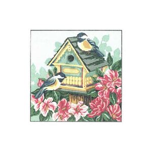 Birdhouse Tapestry Design Printed On Canvas #S2020.03