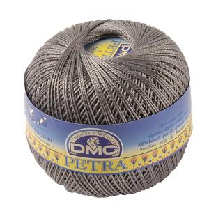 DMC PETRA Thread Size 5 #5414 DARK STEEL GREY Crochet &amp; Knitting Cotton 100g Ball