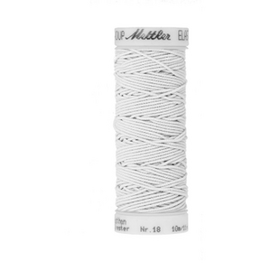 Mettler #1000 EGGSHELL 10m ELASTIC Thread, Ideal for Smocking