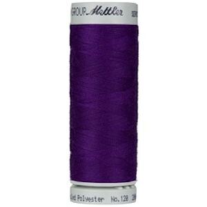 Mettler Seracycle, #0046 DEEP PURPLE 200m 100% Recycled Polyester Thread