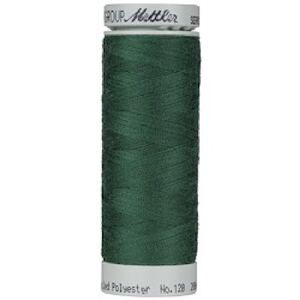 Mettler Seracycle, #0627 DEEP GREEN 200m 100% Recycled Polyester Thread
