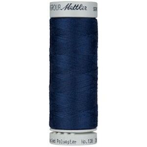 Mettler Seracycle, #0825 NAVY 200m 100% Recycled Polyester Thread