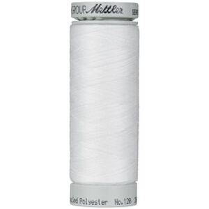 Mettler Seracycle, #2000 WHITE 200m 100% Recycled Polyester Thread