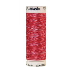 Poly Sheen Multi 40, #9405 STRAWBERRY BLITZ Trilobal Polyester Thread 200m