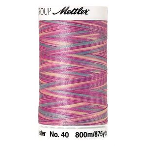 Poly Sheen Multi 40, #9912 PLUM POURRI 800m Trilobal Polyester Thread by Mettler