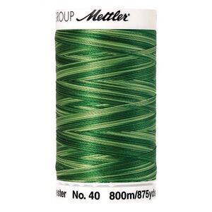 Poly Sheen Multi 40, #9932 SPRING GRASSES 800m Trilobal Polyester Thread by Mettler